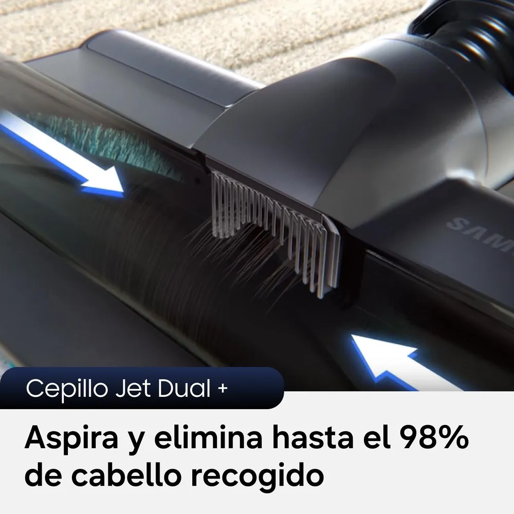 Samsung Jet 85 S Pet VS70H25WLG Black Chrometal, foto 7