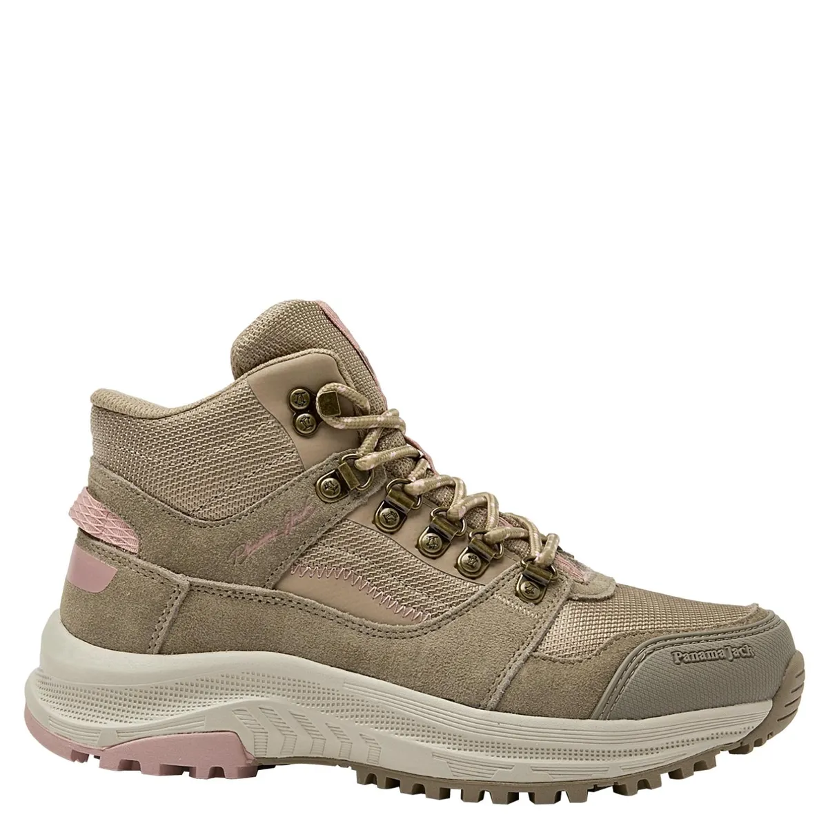 PANAMA JACK - Zapatilla Urbana Mujer Cuero Beige Panama Jack