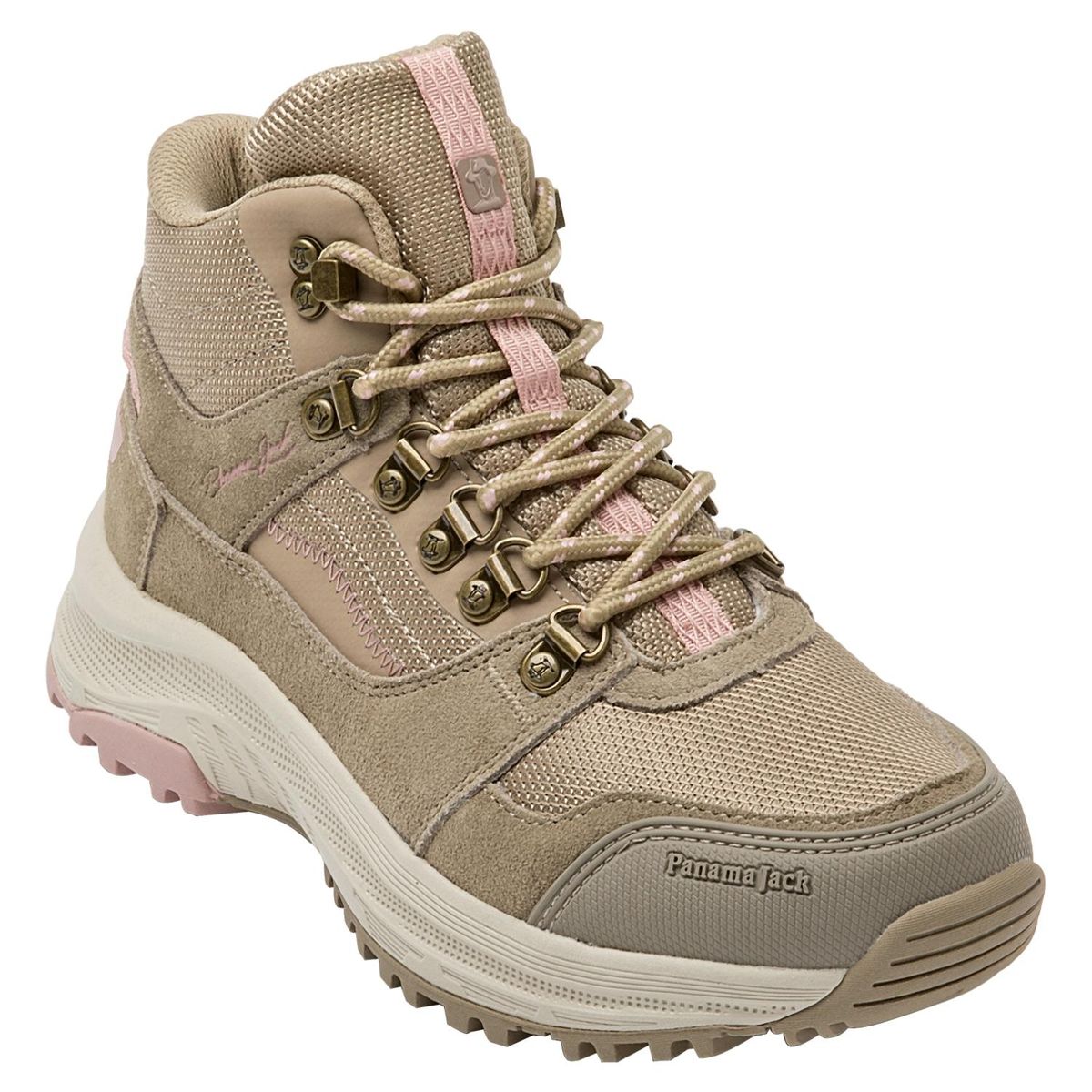 PANAMA JACK - Zapatilla Urbana Mujer Cuero Beige Panama Jack