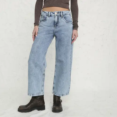 AMERICANINO - Jeans Straight Tiro Medio Mujer