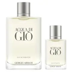 GIORGIO ARMANI - Set Perfume Hombre Acqua Di Giò Eau de Toilette 200ml + 30ml