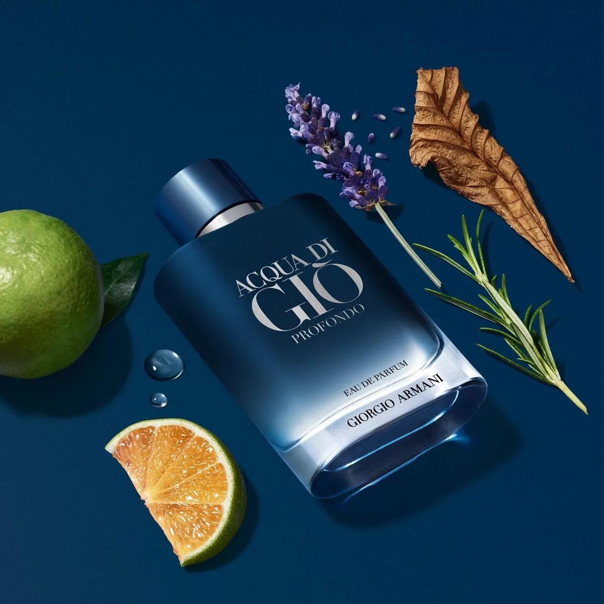 GIORGIO ARMANI - Set Perfume Hombre Acqua Di Giò Profondo Eau de Parfum 200ml + 30ml Giorgio Armani