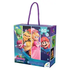 MARIO BROS - Puzzle 4 En 1