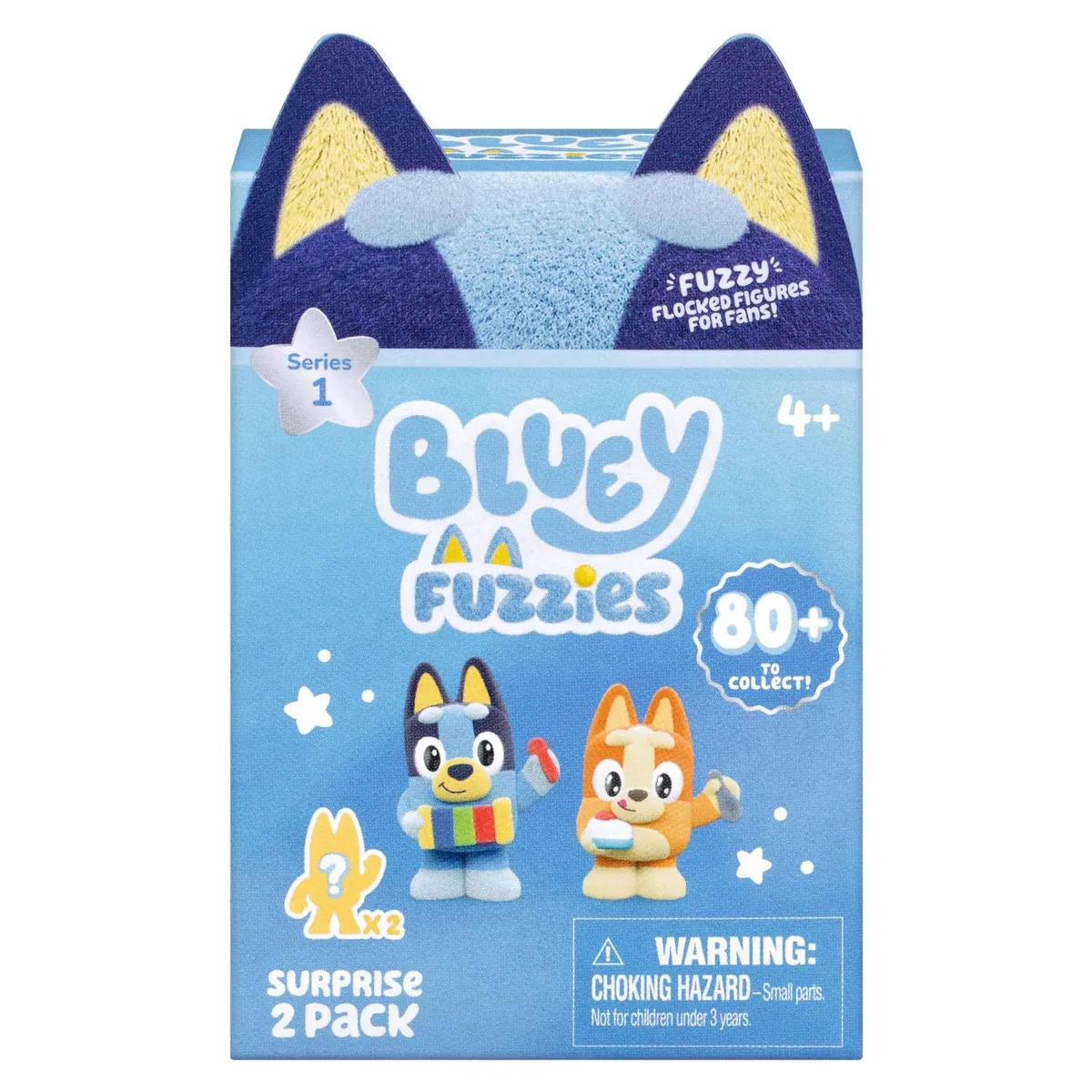 BLUEY - Fuzzies 2 Pack Bluey