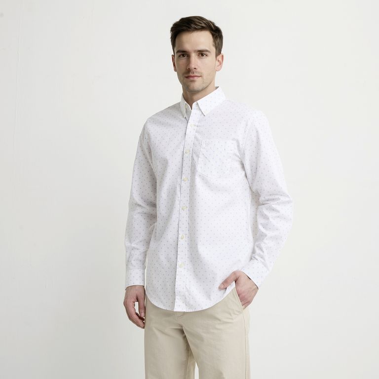 DOCKERS Camisa Manga Larga Hombre