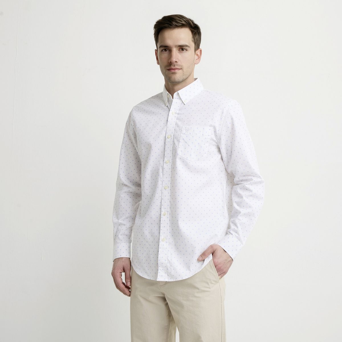DOCKERS - Camisa Manga Larga Hombre Dockers