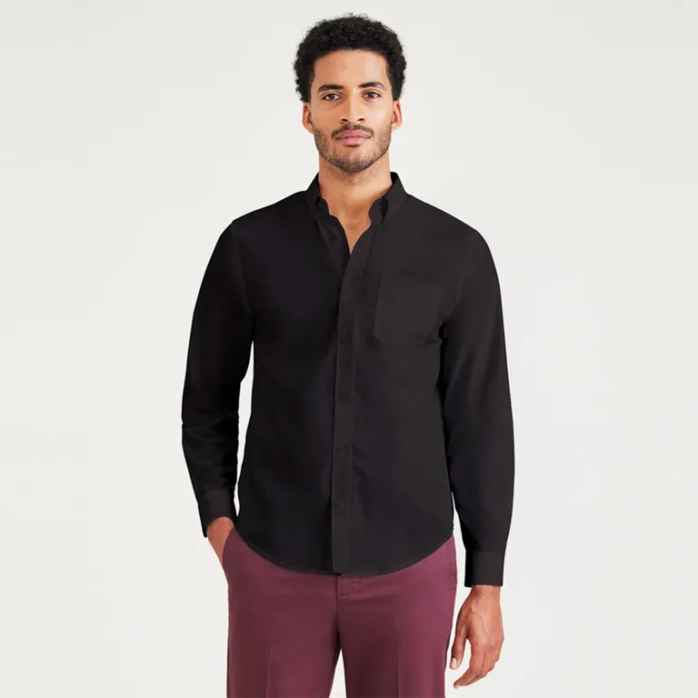 DOCKERS Camisa Manga Larga Hombre