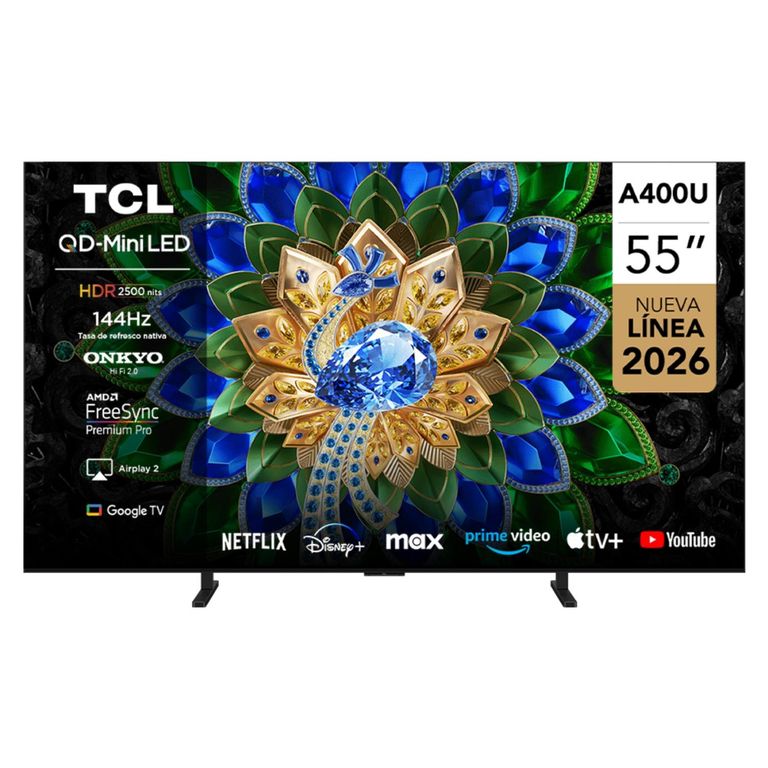 Mini LED Smart Tv 55" A400U UHD TCL