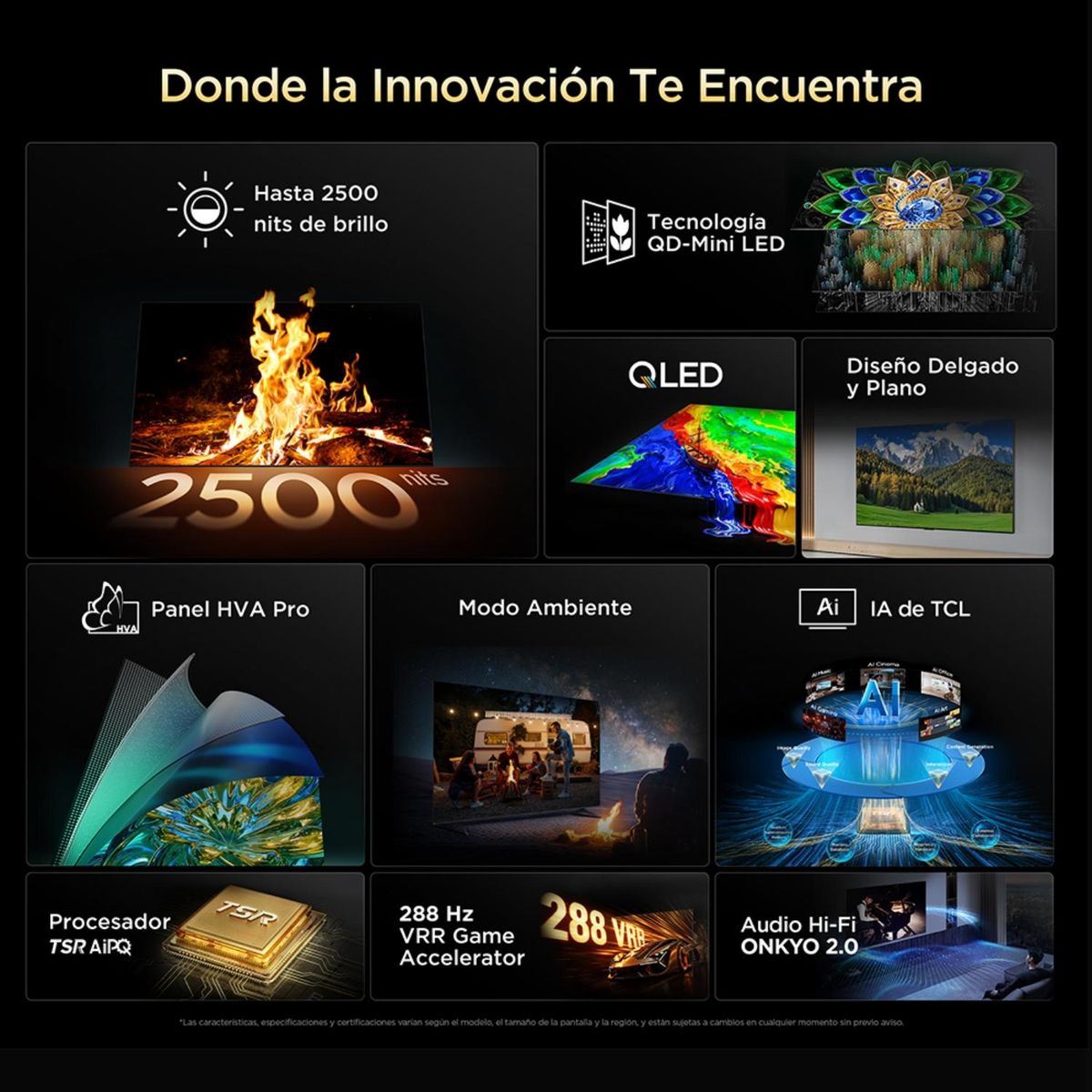 TCL - Mini LED Smart Tv 55" A400U UHD TCL