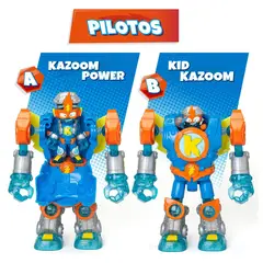 SUPERTHINGS - Figura De Acción Superbot Kazoom Power Superthin