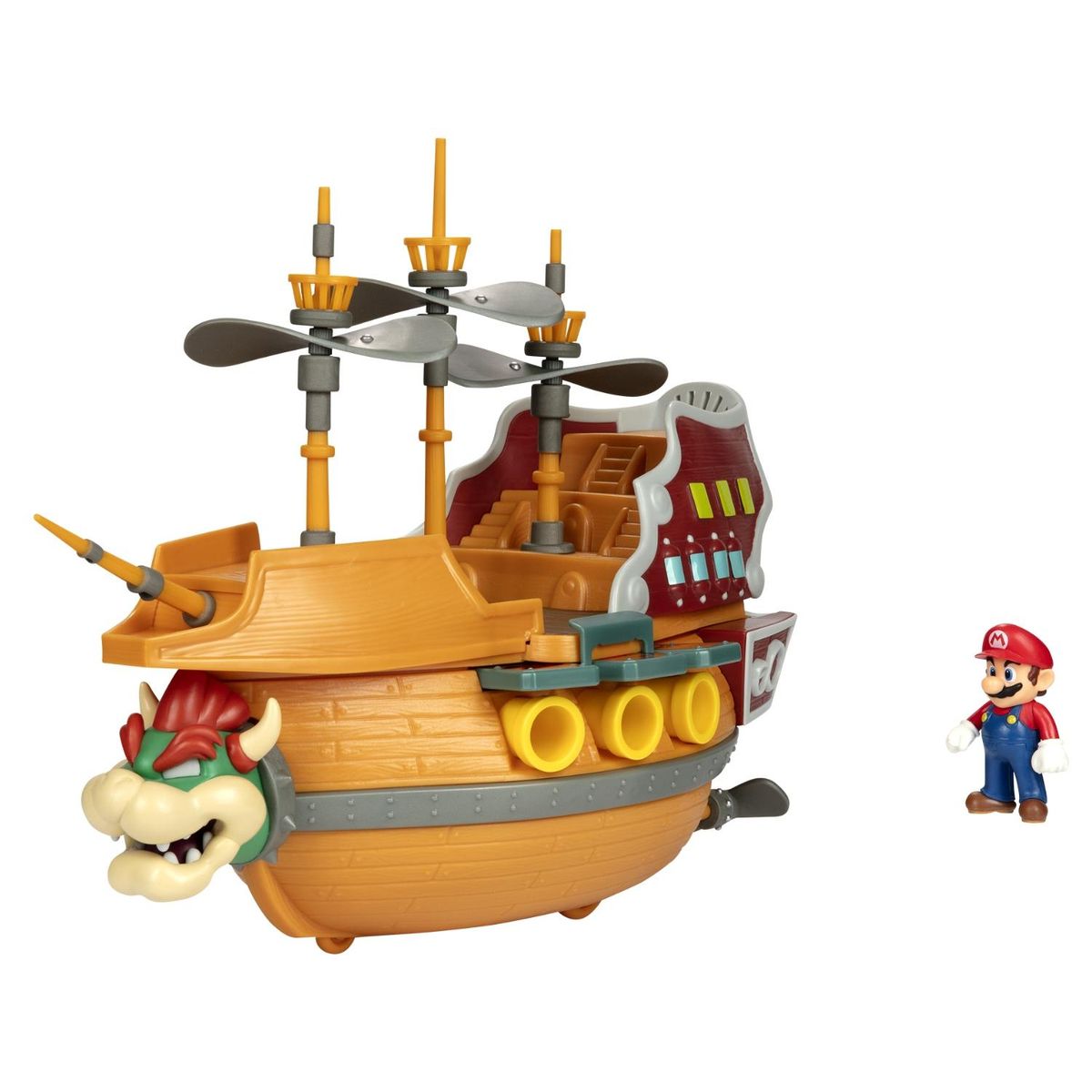NINTENDO - Deluxe Bowser Airship 5 Fig Nintendo