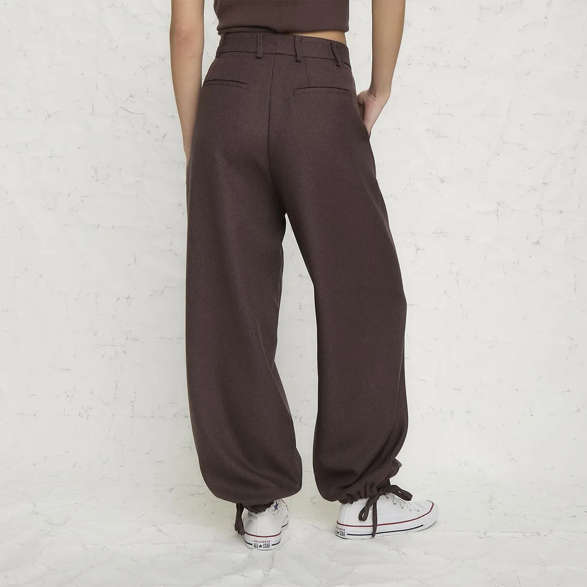 AMERICANINO - Pantalón Tiro Medio Mujer Americanino
