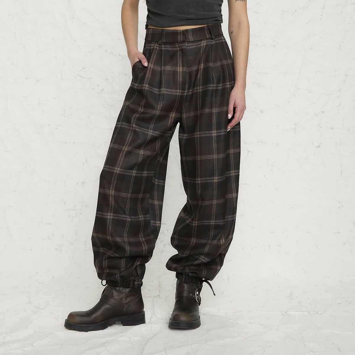AMERICANINO - Pantalón Tiro Medio Mujer Americanino