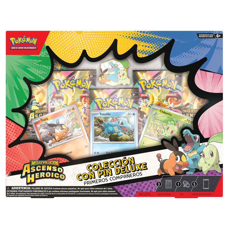 POKEMON Tcg Ascended Heroes Deluxe Pin C Pokemon Español