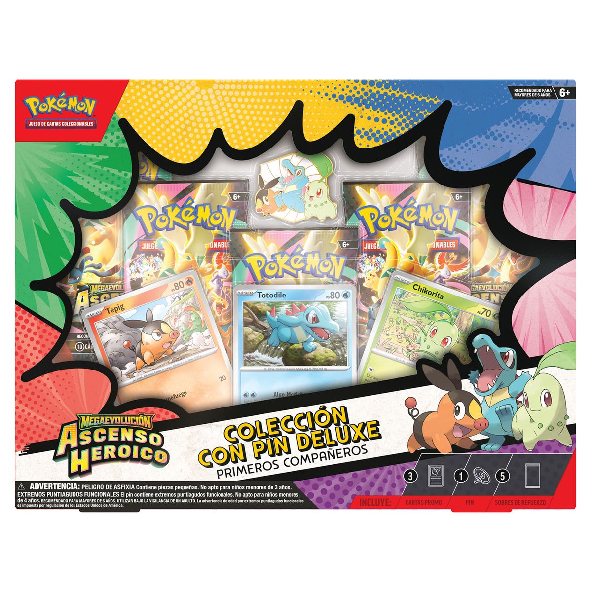 POKEMON - Tcg Ascended Heroes Deluxe Pin C Pokemon