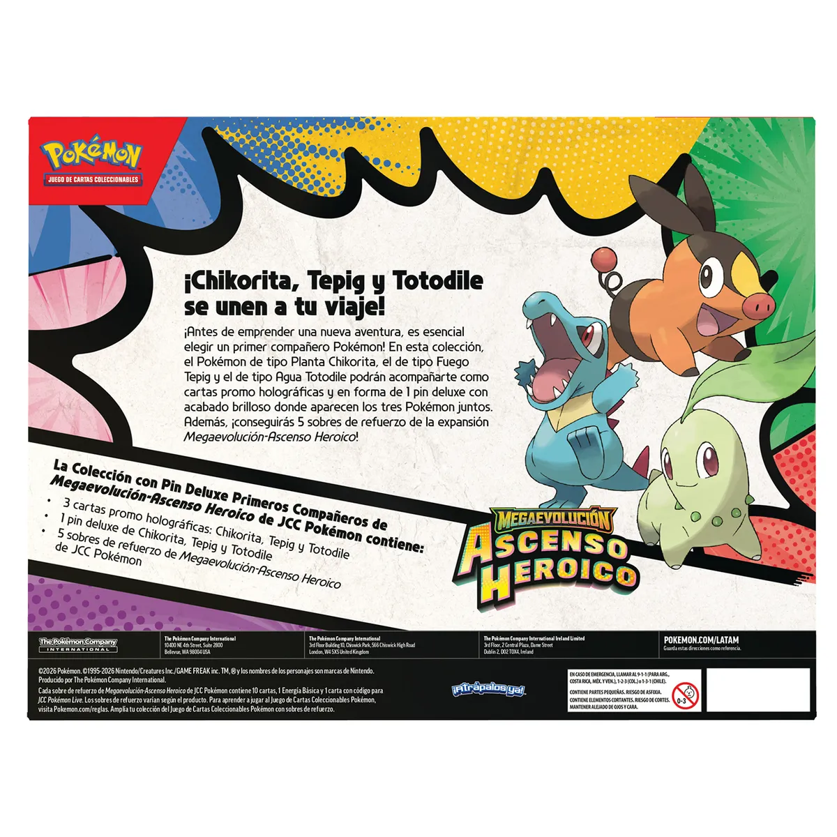 POKEMON - Tcg Ascended Heroes Deluxe Pin C Pokemon