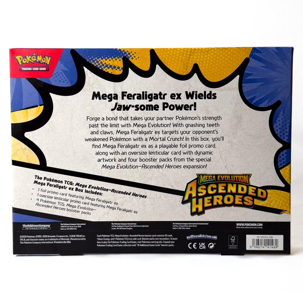 POKEMON - Ascended Heroes Mega Feralig Pokemon