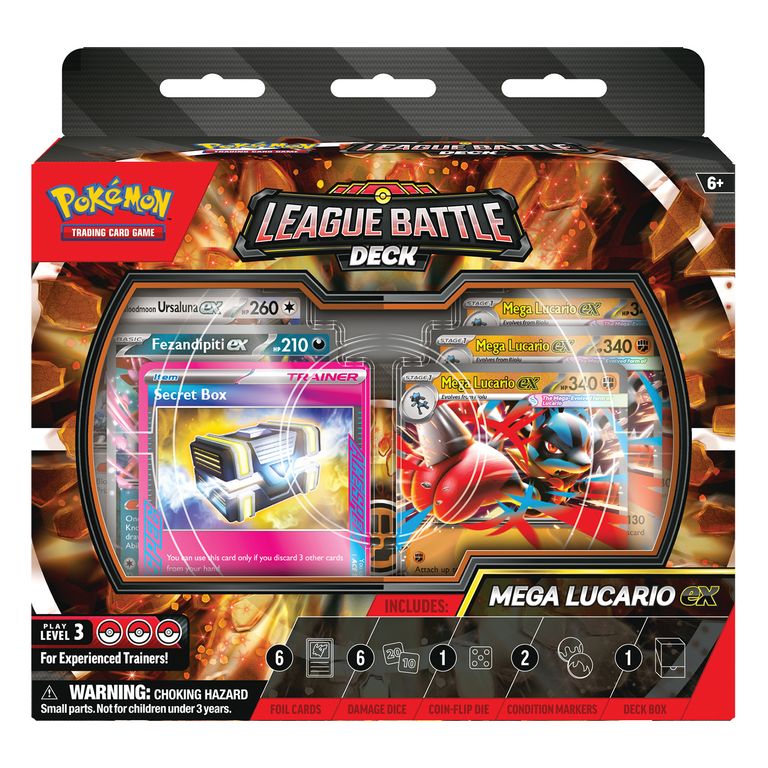 Tcg Mega Lucario Ex League Battle