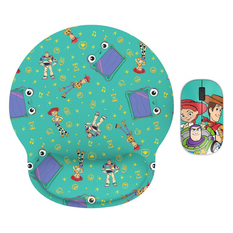 XTECH Kit Mouse y Mousepad Toy Story