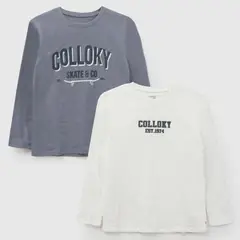COLLOKY - Pack 2 Poleras Niño