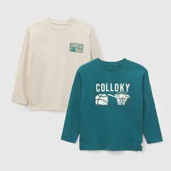 COLLOKY - Pack 2 Poleras Niño