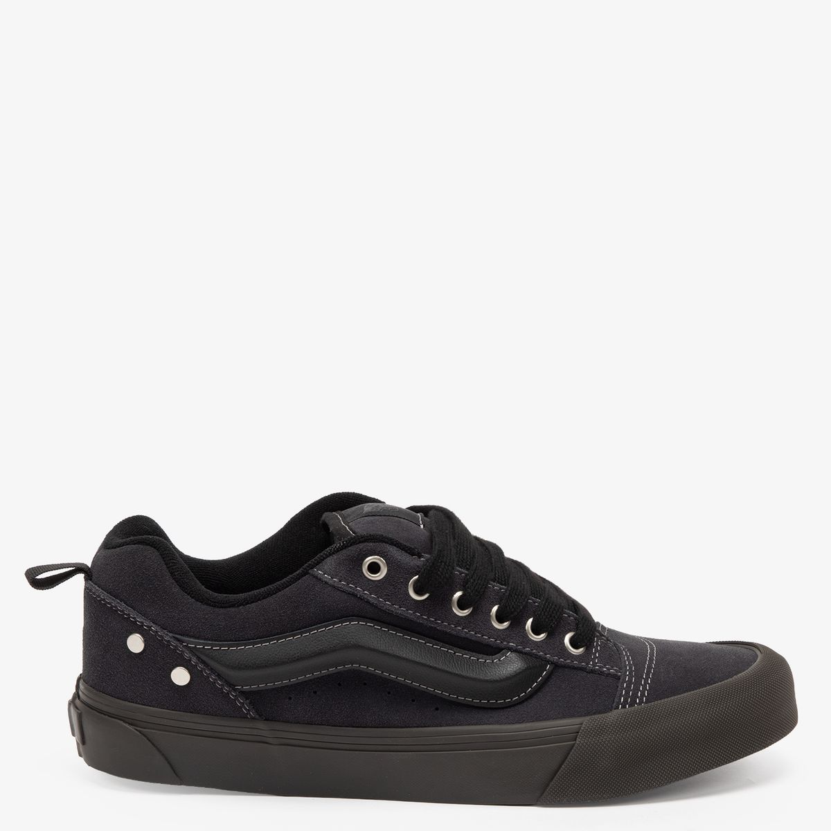VANS - Knu Skool Zapatilla Urbana Hombre Cuero Gris Vans