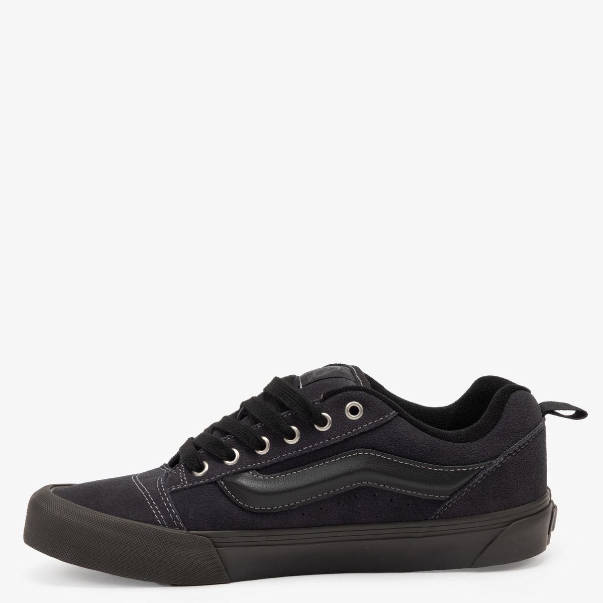 VANS - Knu Skool Zapatilla Urbana Hombre Cuero Gris Vans