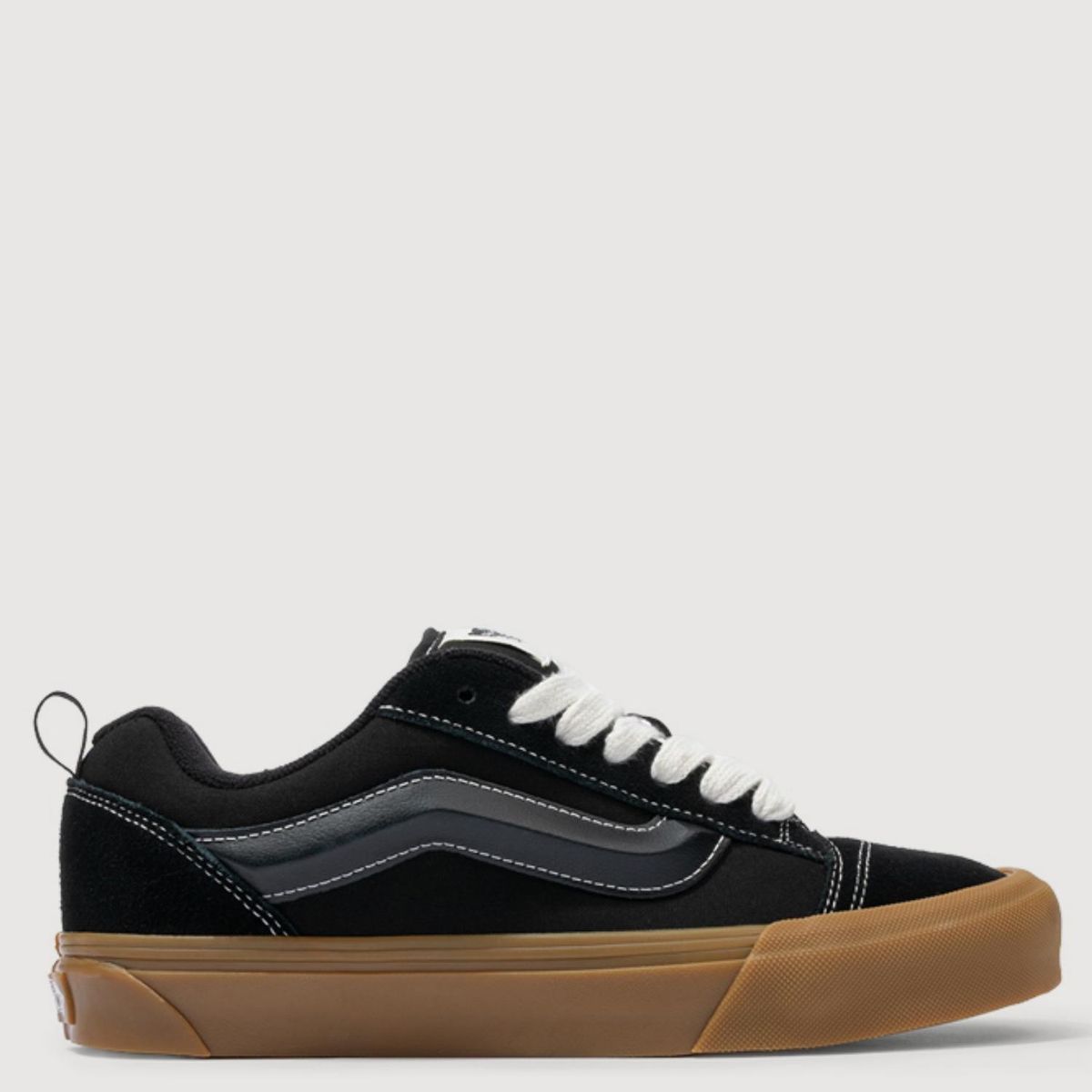 VANS - Knu Skool Zapatilla Urbana Hombre Cuero Negro Vans