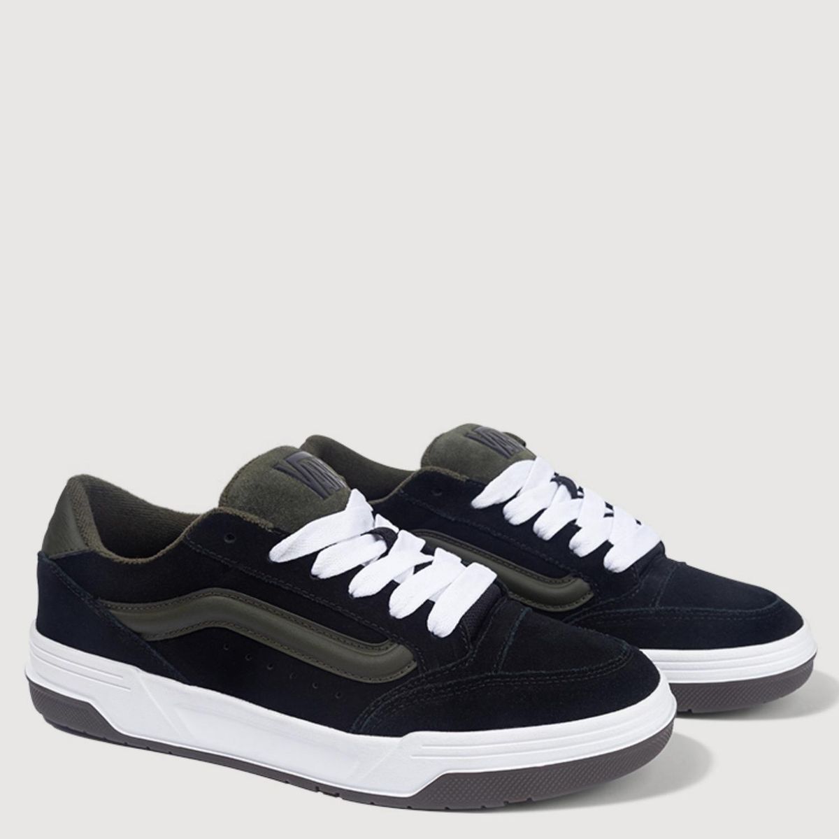 VANS - Hylane Zapatilla Urbana Hombre Cuero Negro Vans