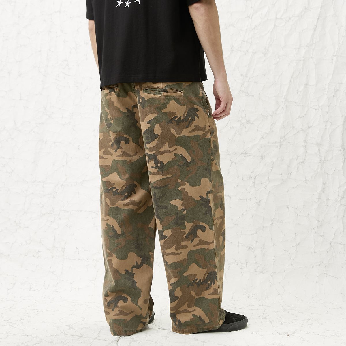 AMERICANINO - Jeans Baggy Tiro Medio Mujer Americanino
