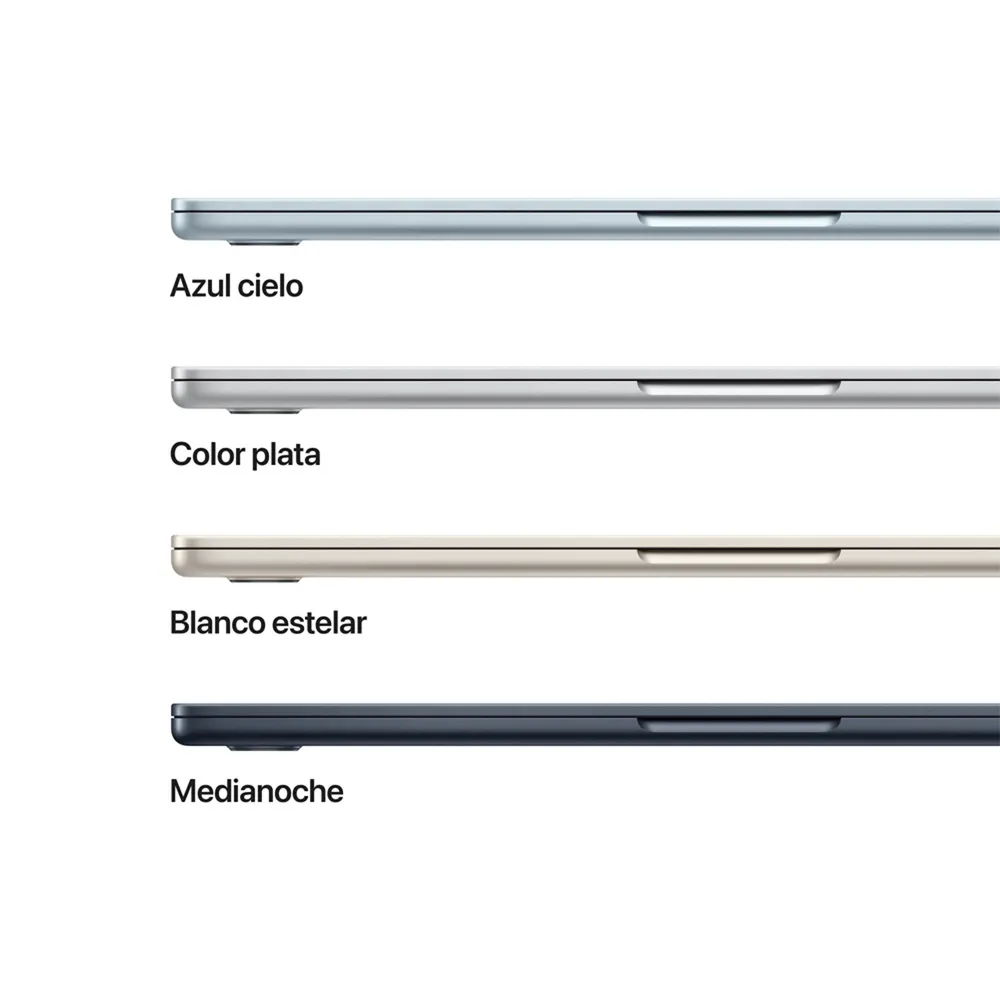 Apple MacBook Air 13.6 M5 16GB 1TB Medianoche, foto 3