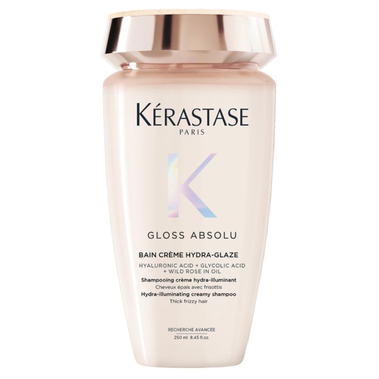 Shampoo Cabello Grueso Con Tendencia al Frizz Bain Crème Hydra-Glaze 250ml Gloss Absolu