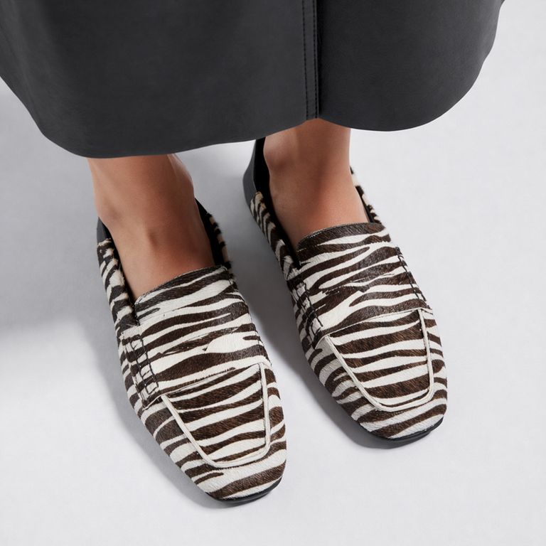 Mocasin Mujer Cuero