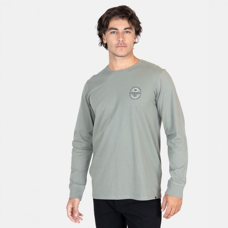 MAUI AND SONS Polera Manga Larga Hombre
