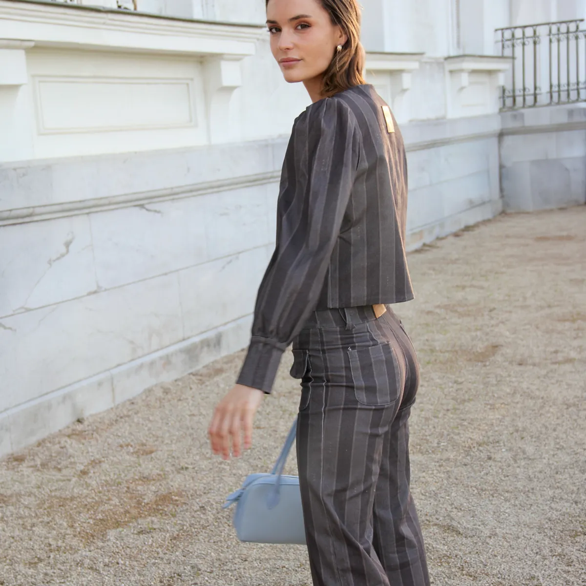 MACO DESIGN - Pantalón Solana Tiro Medio Mujer Maco Design