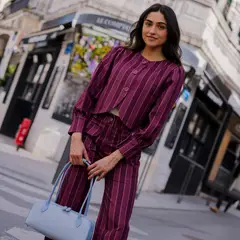 MACO DESIGN - Pantalón Solana Tiro Medio Mujer