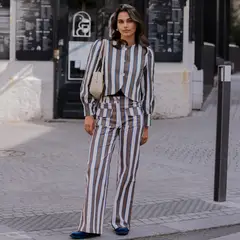 MACO DESIGN - Pantalón Solana Tiro Medio Mujer