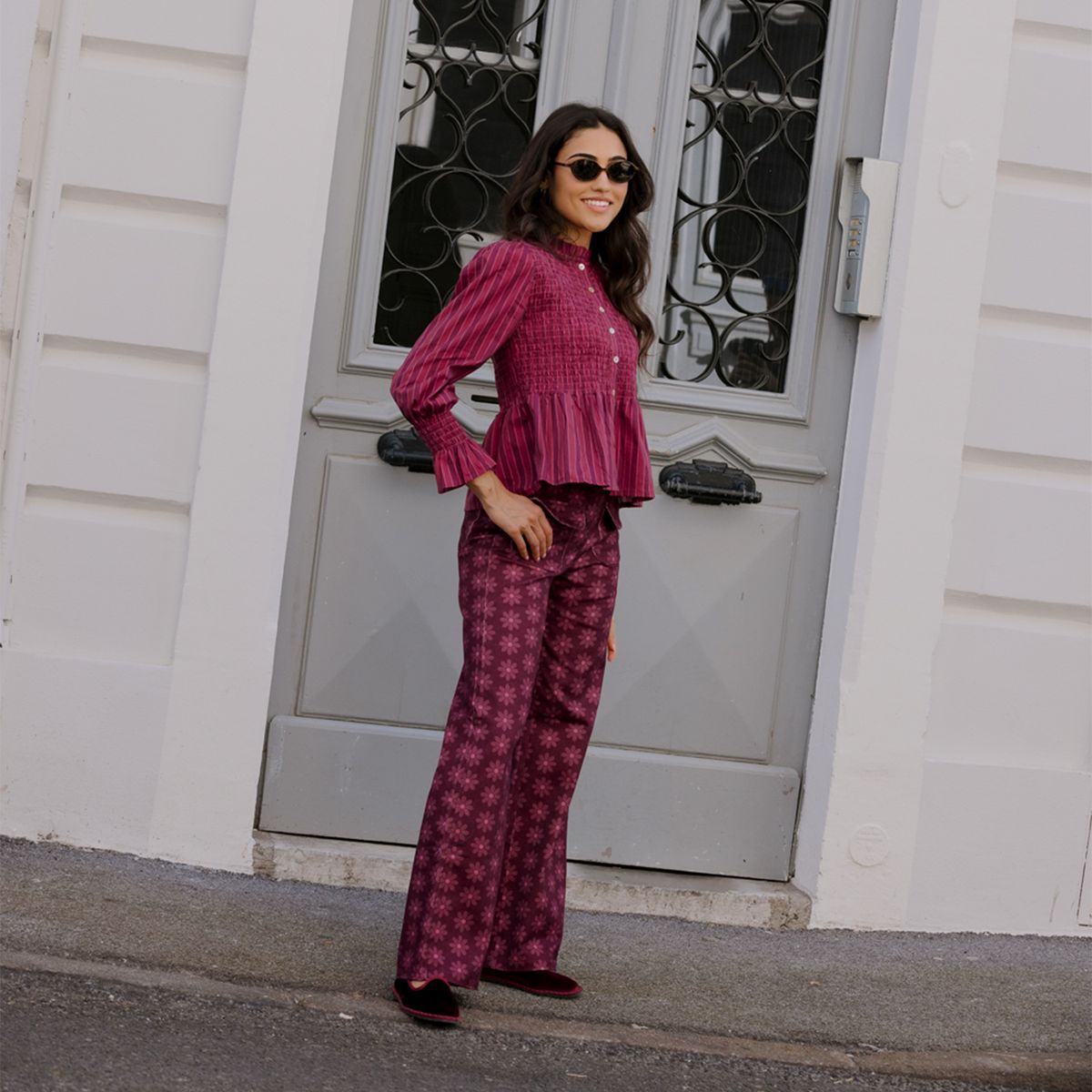 MACO DESIGN - Pantalón Solana Tiro Medio Mujer Maco Design