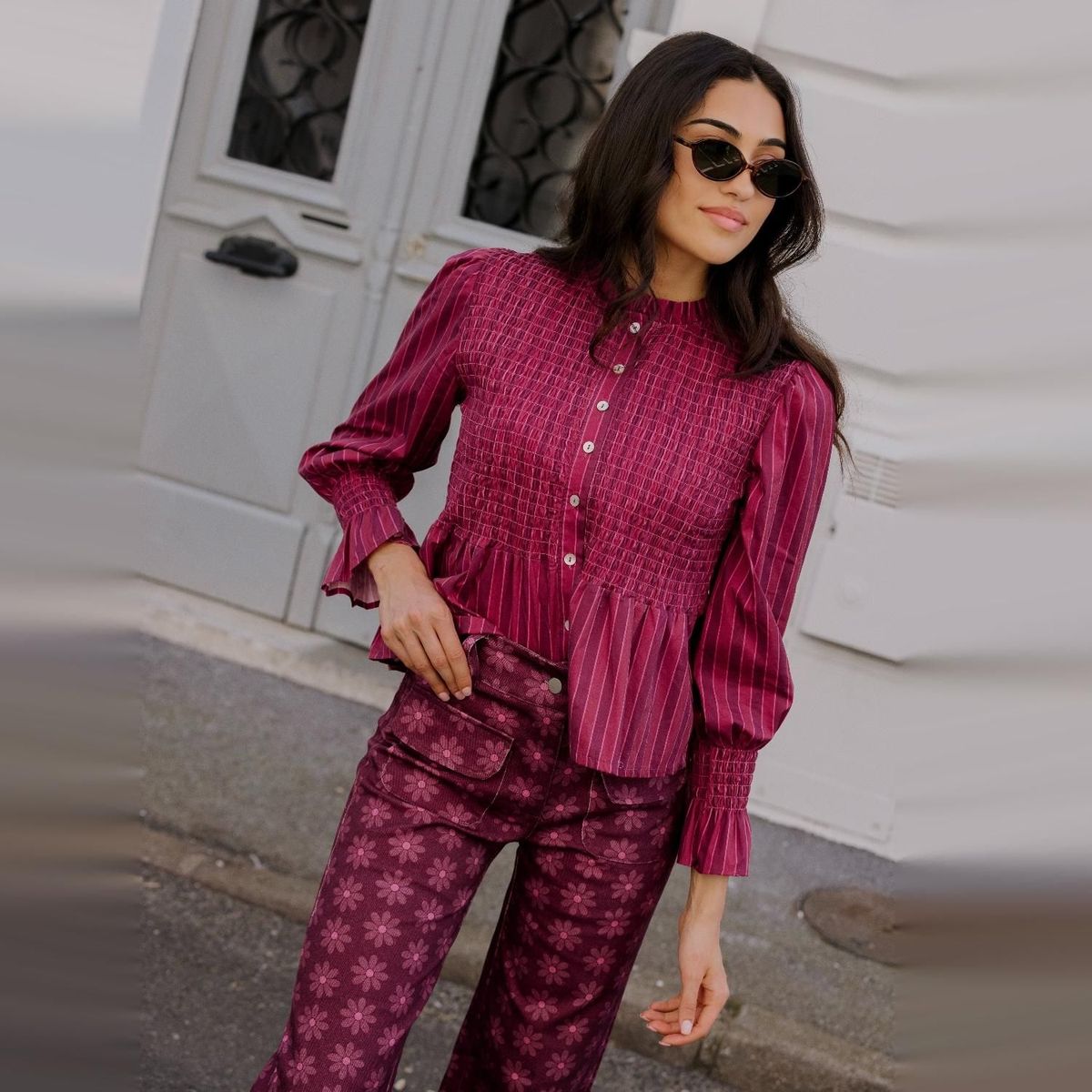 MACO DESIGN - Pantalón Solana Tiro Medio Mujer Maco Design