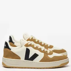 VEJA - V-10 Leather Pure Tent Zapatilla Urbana Hombre Cuero Blanco