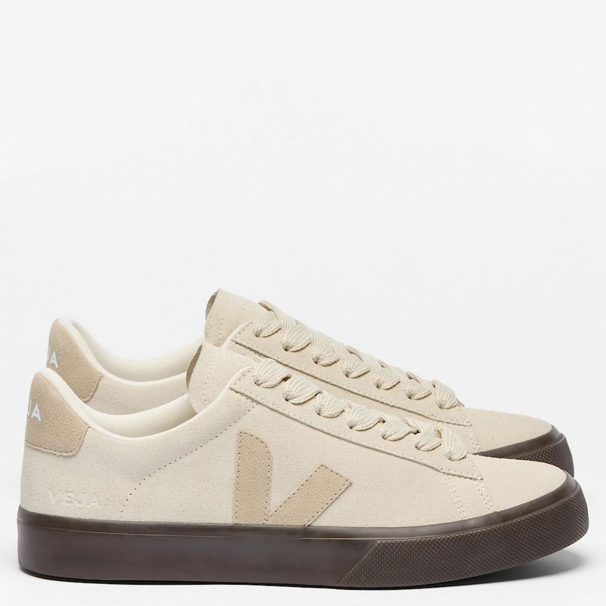 VEJA - Campo Bold Suede Pierre Almond Eagle Zapatilla Urbana Hombre Beige Veja