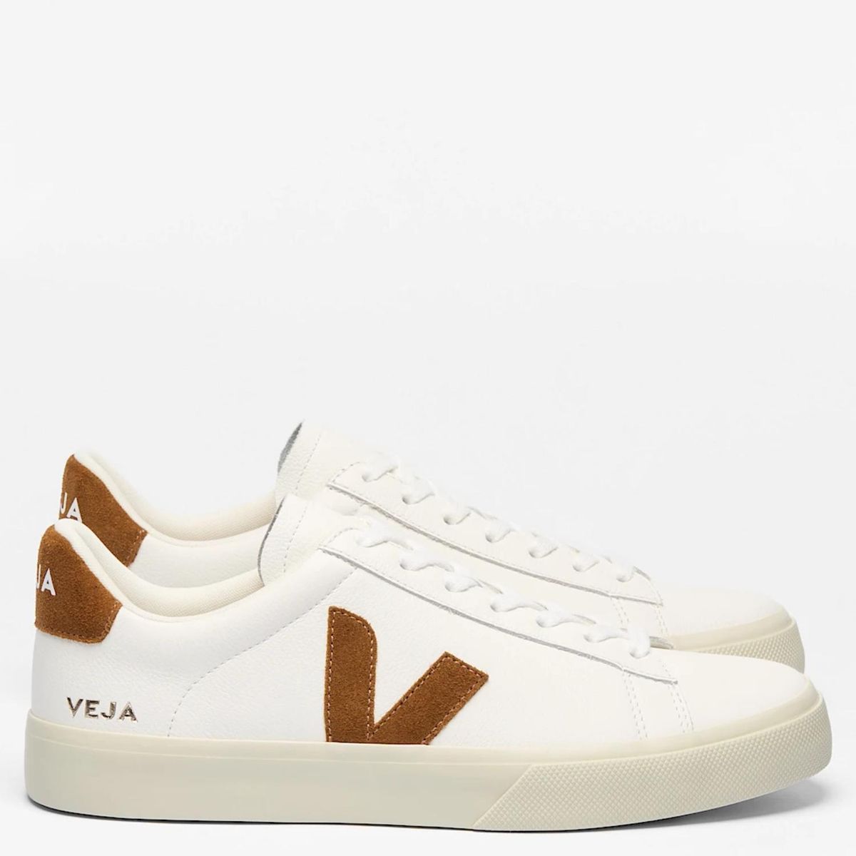VEJA - Campo Leather Zapatilla Urbana Hombre Cuero Blanco Veja
