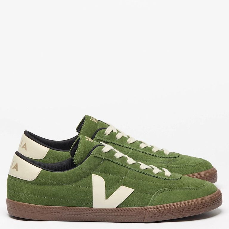 Panenka Suede Militar Pierre Bark Zapatilla Urbana Hombre Verde