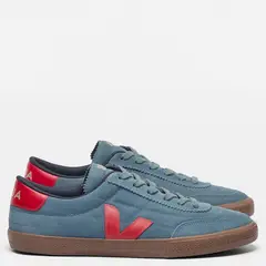 VEJA - Panenka Suede California Pepper Bark Zapatilla Urbana Hombre Azul