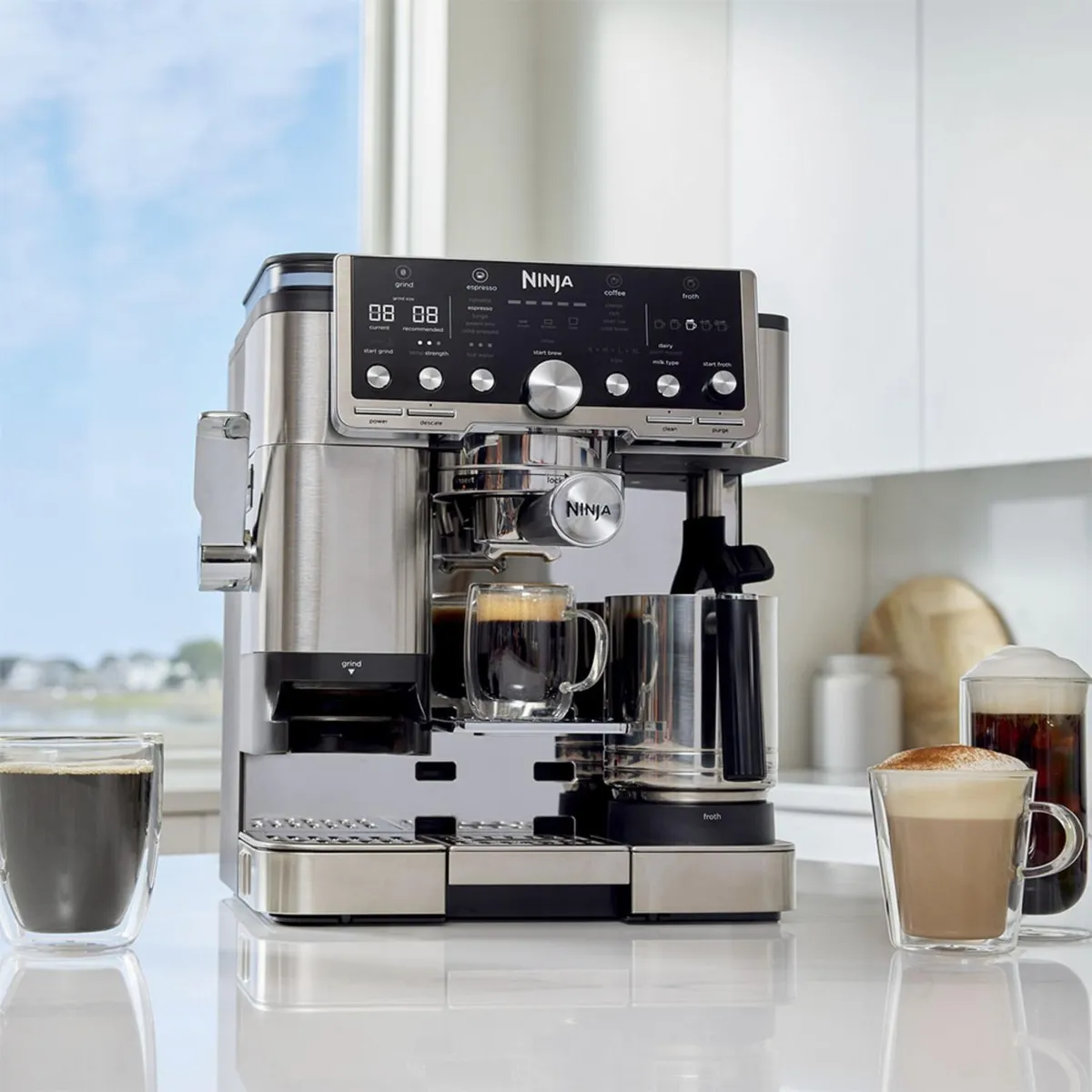NINJA - Maquina de Café Espresso Luxe PR Ninja