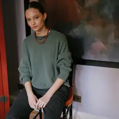 ADEU - Sweater Mini Tejido Cozy Mujer