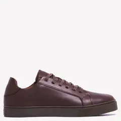TRAUKO - Zapato Casual Hombre Cuero Café