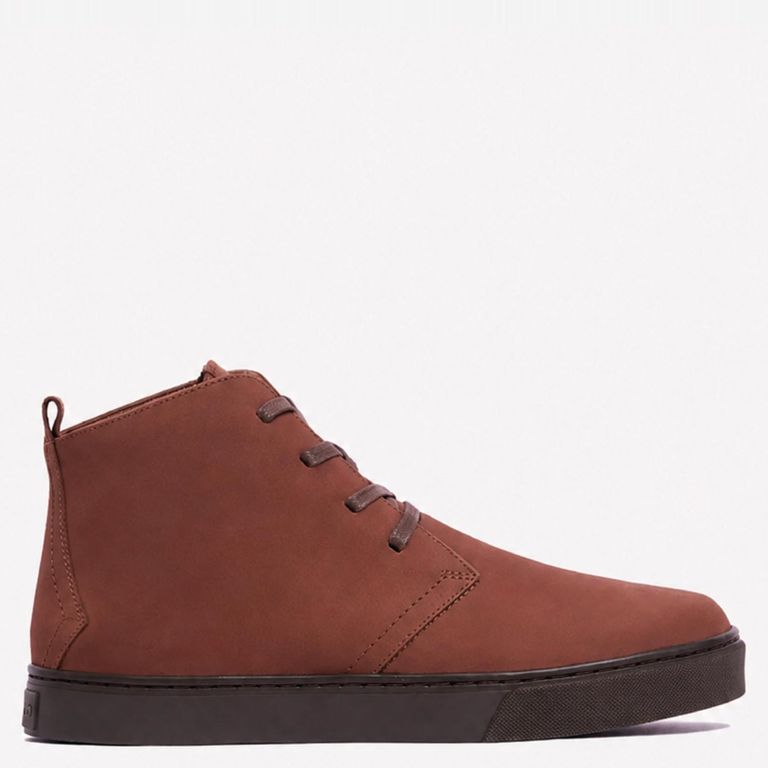 Zapato Casual Hombre Cuero Café