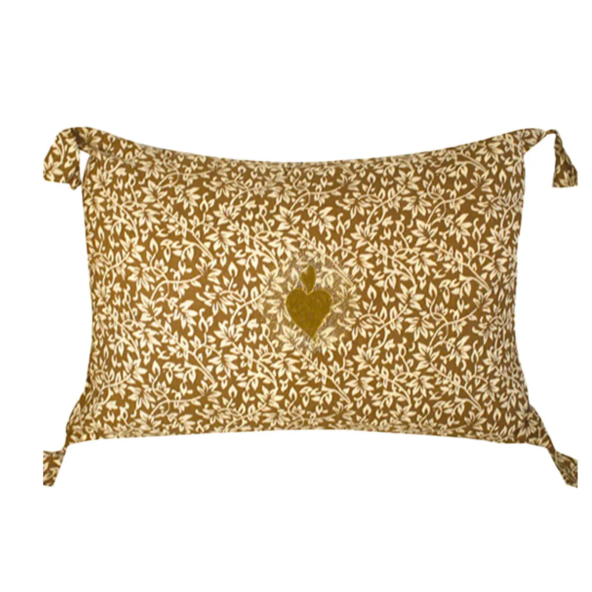 BONCOEURS - Funda De Cojín Ancient Gold Branch Boncoeurs