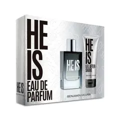 PETRIZZIO - Set Perfume Hombre He Is EDP + After Shave 50ml + 75g